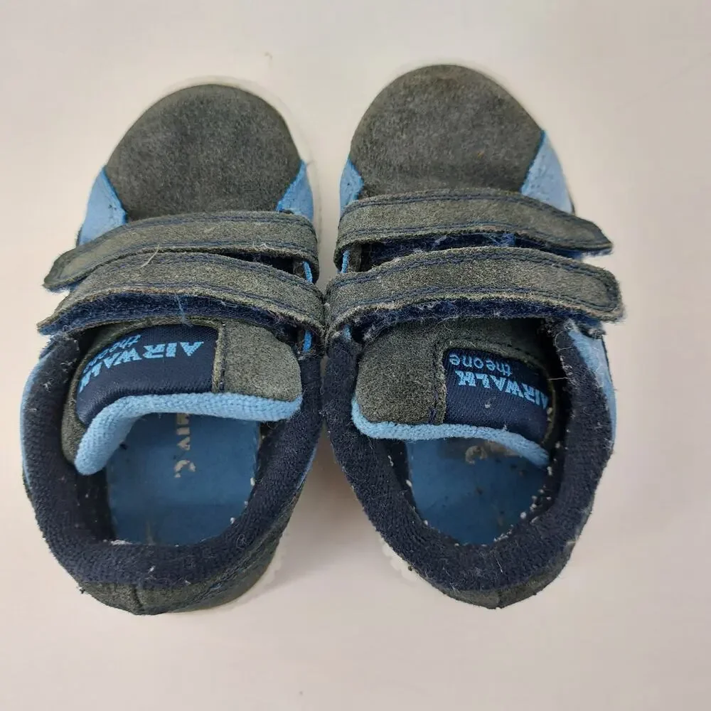 Airwalk Leather Upper Size 6.5 Toddler Hook & Loop Boys